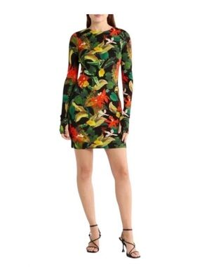alice and olivia striped sequin dress Alice Olivia Fiona Sequin Chevron Stripe Dress